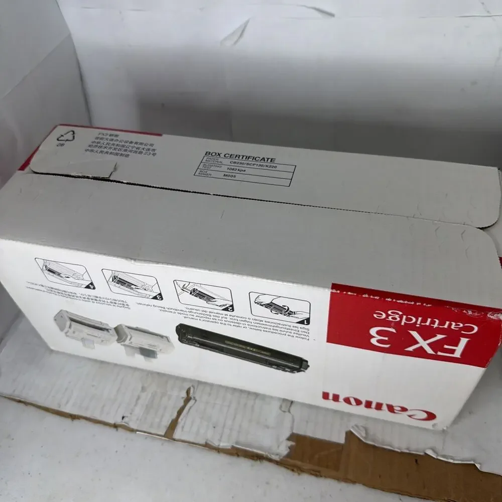 Canon FX-3 Toner Cartridge Black Brand New And Sealed In Box